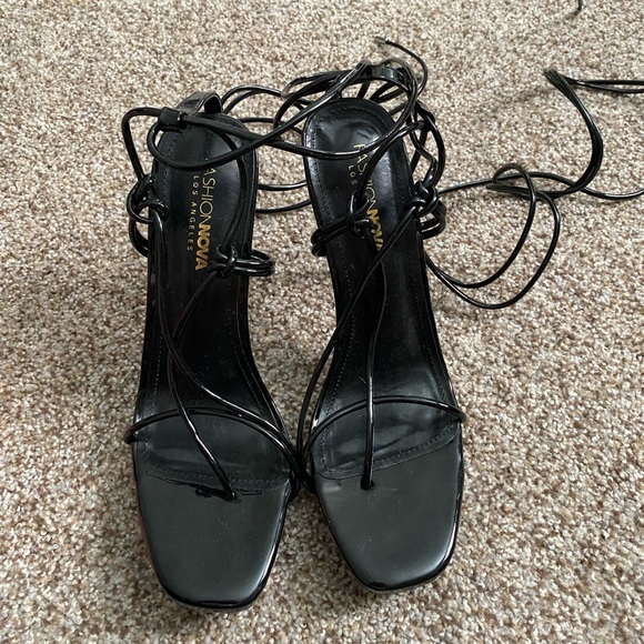 lace up heels - Picture 1 of 2